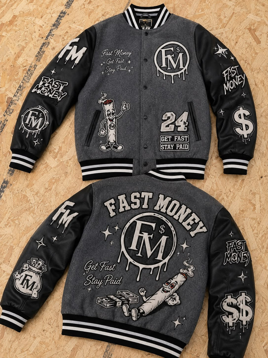 Chaqueta Varsity Fast Money