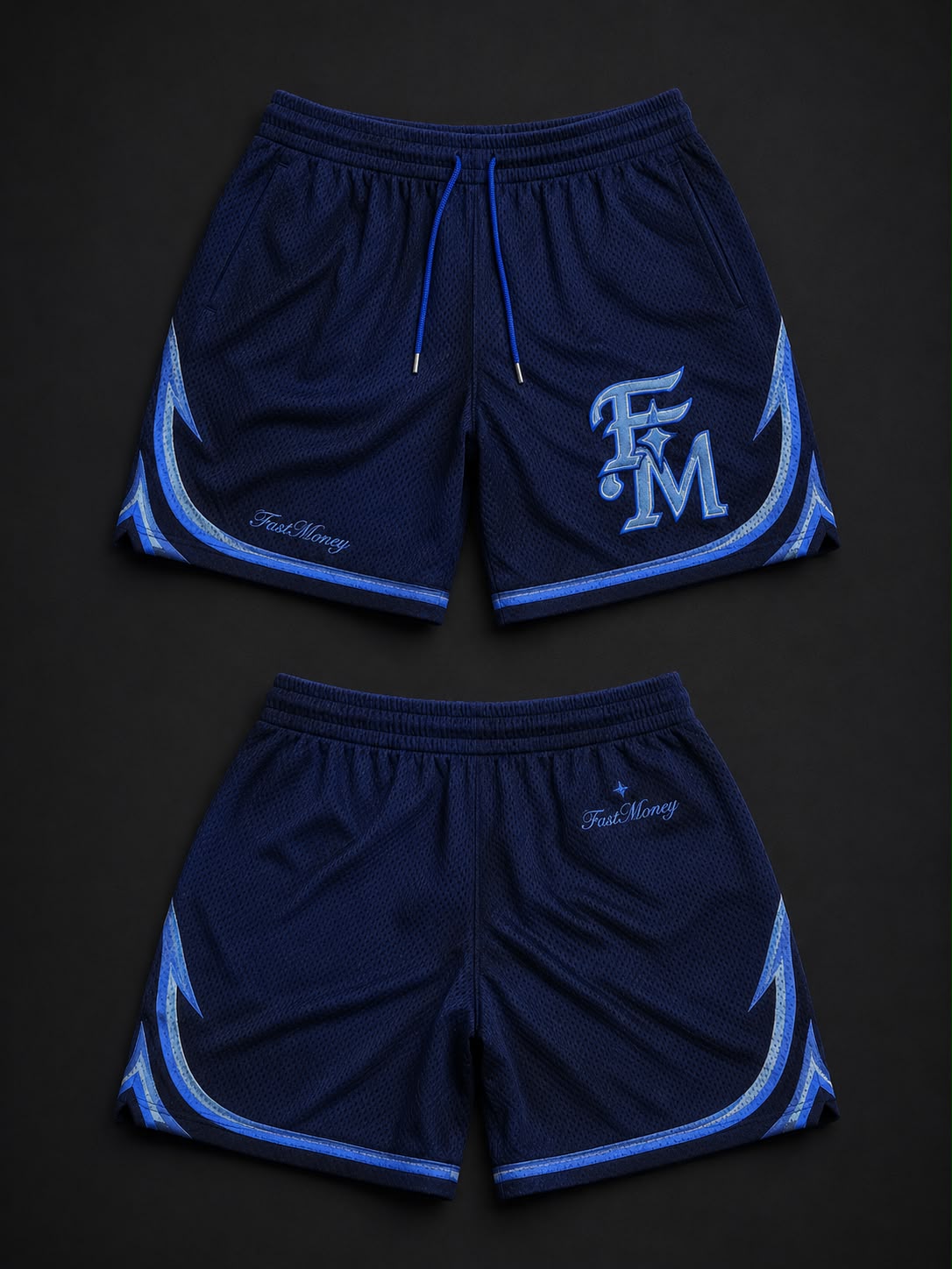 Shorts FM — Azul Marino